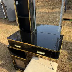 Accessories drawing of Dressing table