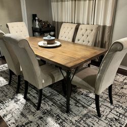 7 Piece dining Table Set