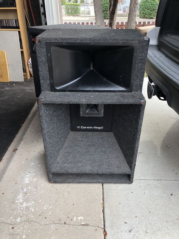 CERWIN VEGA V35D AND CERWIN VEGA B36A DJ PA SPEAKERS for Sale in