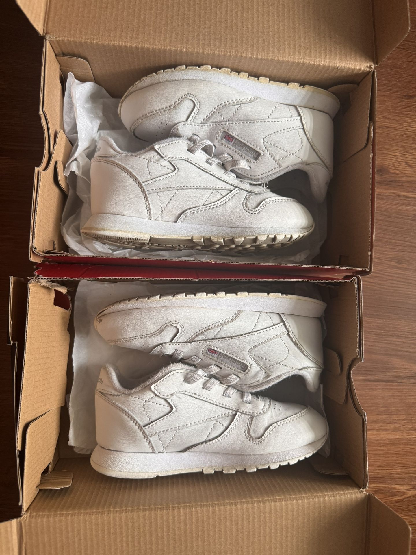Reebok Shoes Size 9 1/2, and 10 Prise For Both