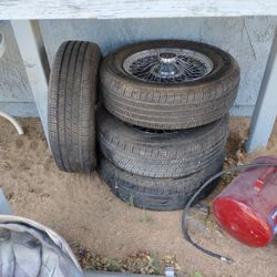 Jaguar Wire Wheels 15 Inch