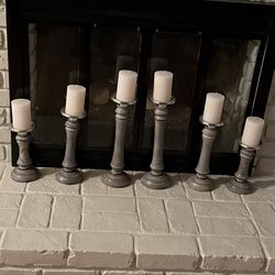 Candle Holders and Candles