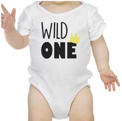 Wild one onesie birthday