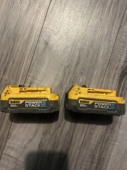 Dewalt POWER STACK 20v Batteries