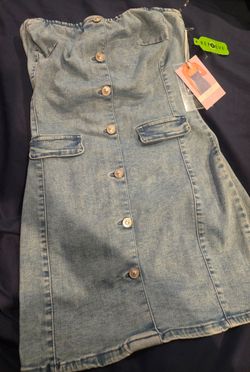 Women's Denim Dress - Medium
