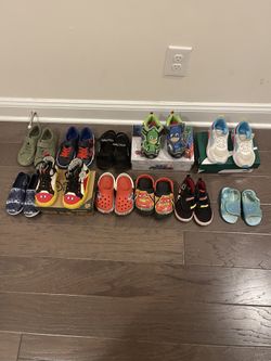 11 Pair Of Boy’s Shoes 