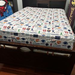 Full Size Bed Real Wood