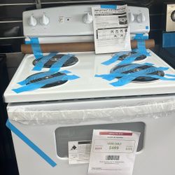 Stove White Electric New 1 Year Warranty 