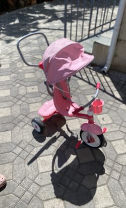 baby radio flyer pink bike 
