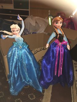 Elsa and Anna Decorations