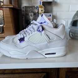Metallic Purple Jordan 4’s