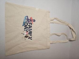 Warner Bros Family Day Light Weight Canvas Tote Bag NWOT