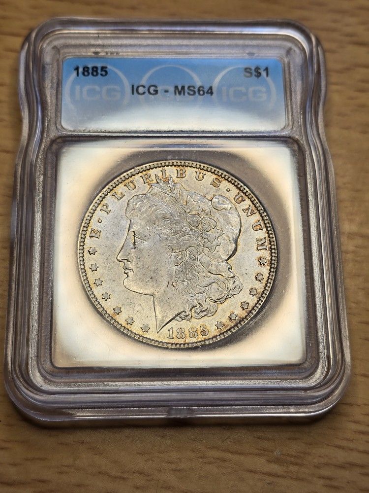 1885 Morgan Silver Dollar