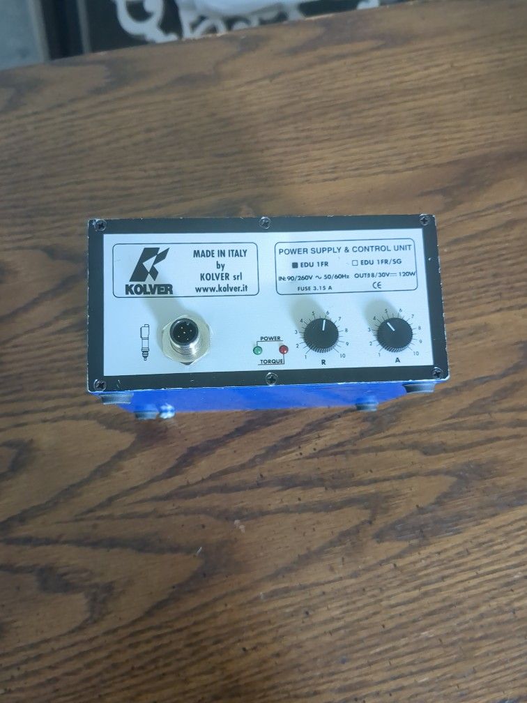 Kolver Power Supply And Control Unit