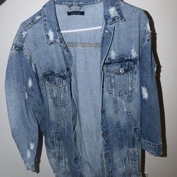 Oversized Jean Jacket 