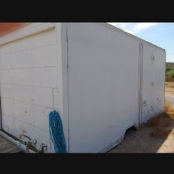 STORAGE/TACK ROOM. VAN BODY/CONTAINER INSULATED. TINY HOME.