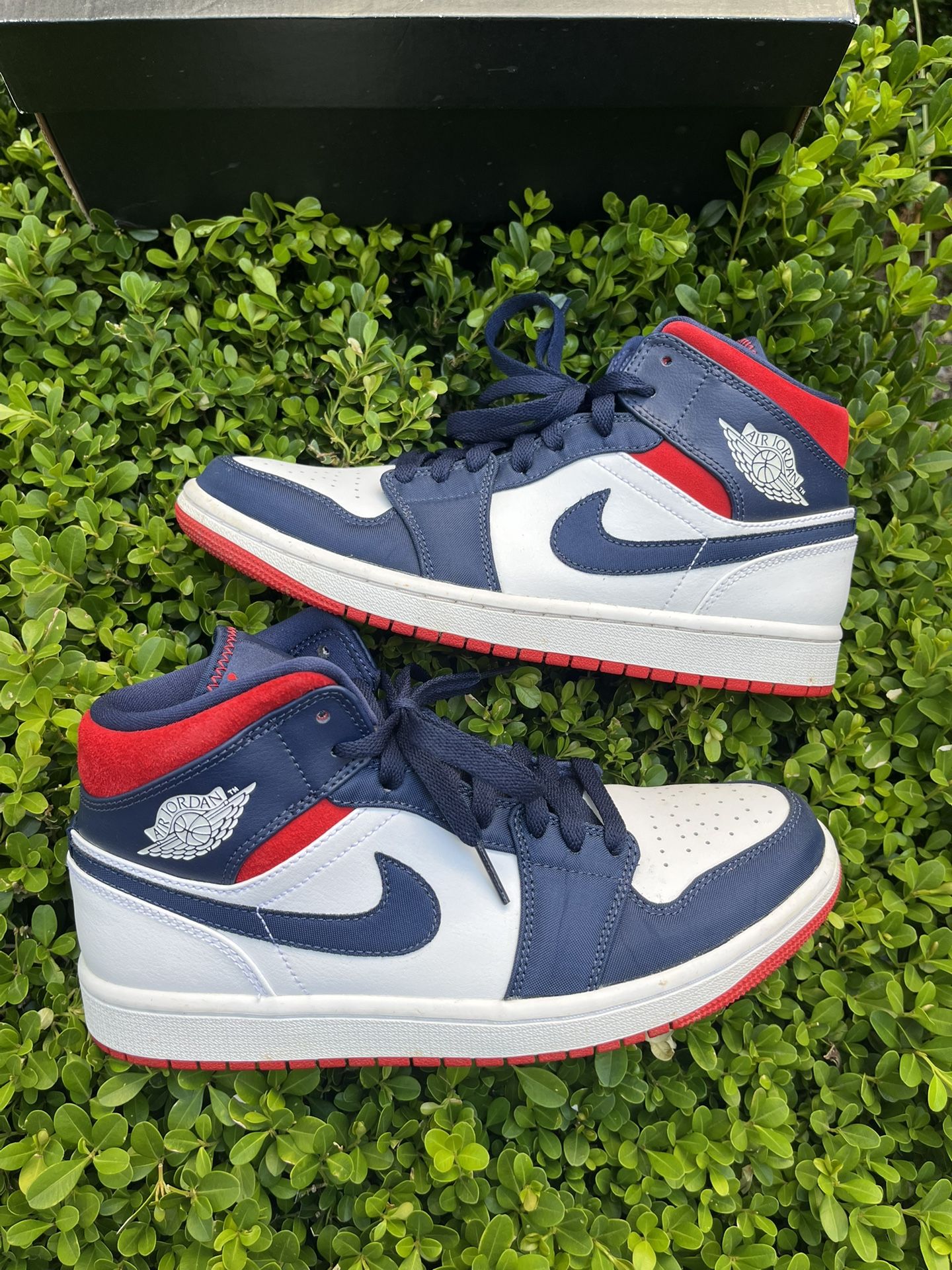 Size 8m 9.5w - Air Jordan 1 SE Mid Olympic
