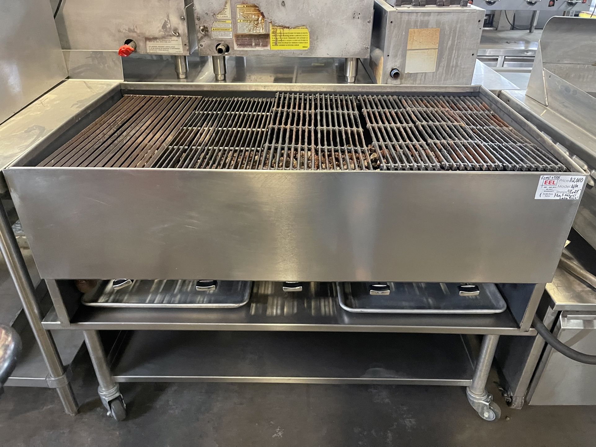 48” Lava Rock Grill