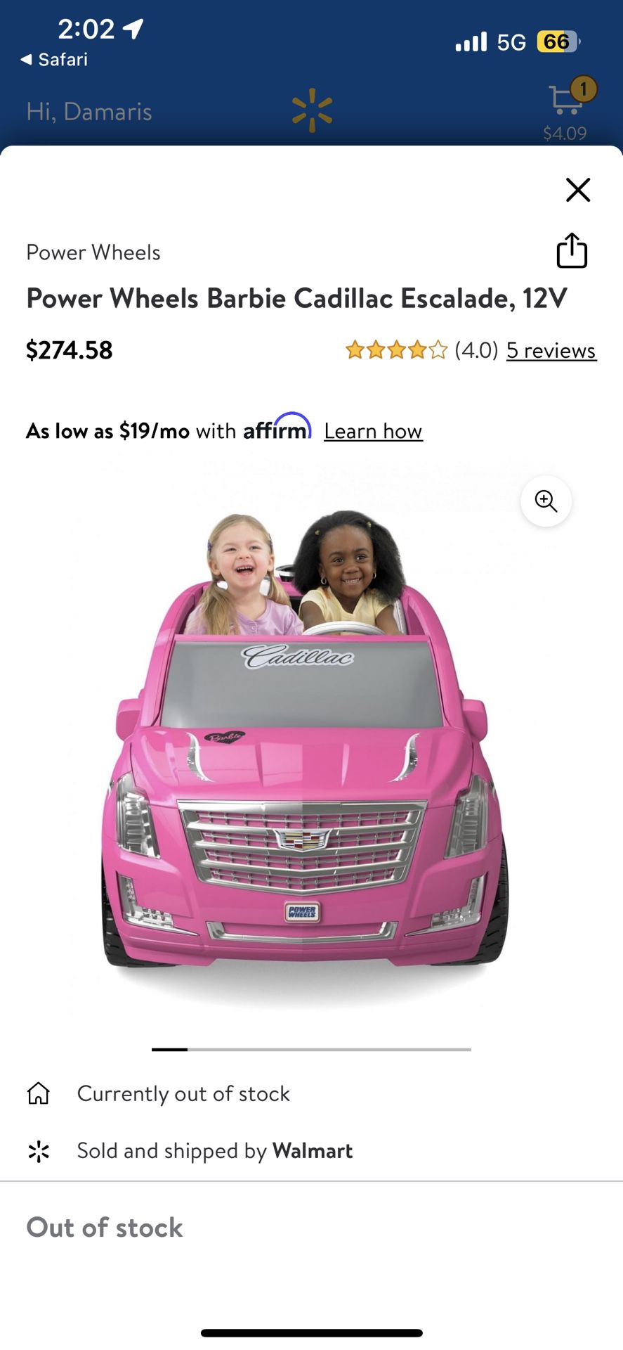 Car Barbie Girls 