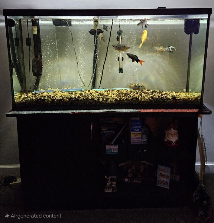 55 Gallon Fish Tank/Stand