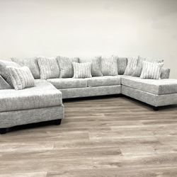 NEW GRAY SECTIONAL 