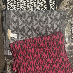 3 Michael Kors Scarves Slightly Used