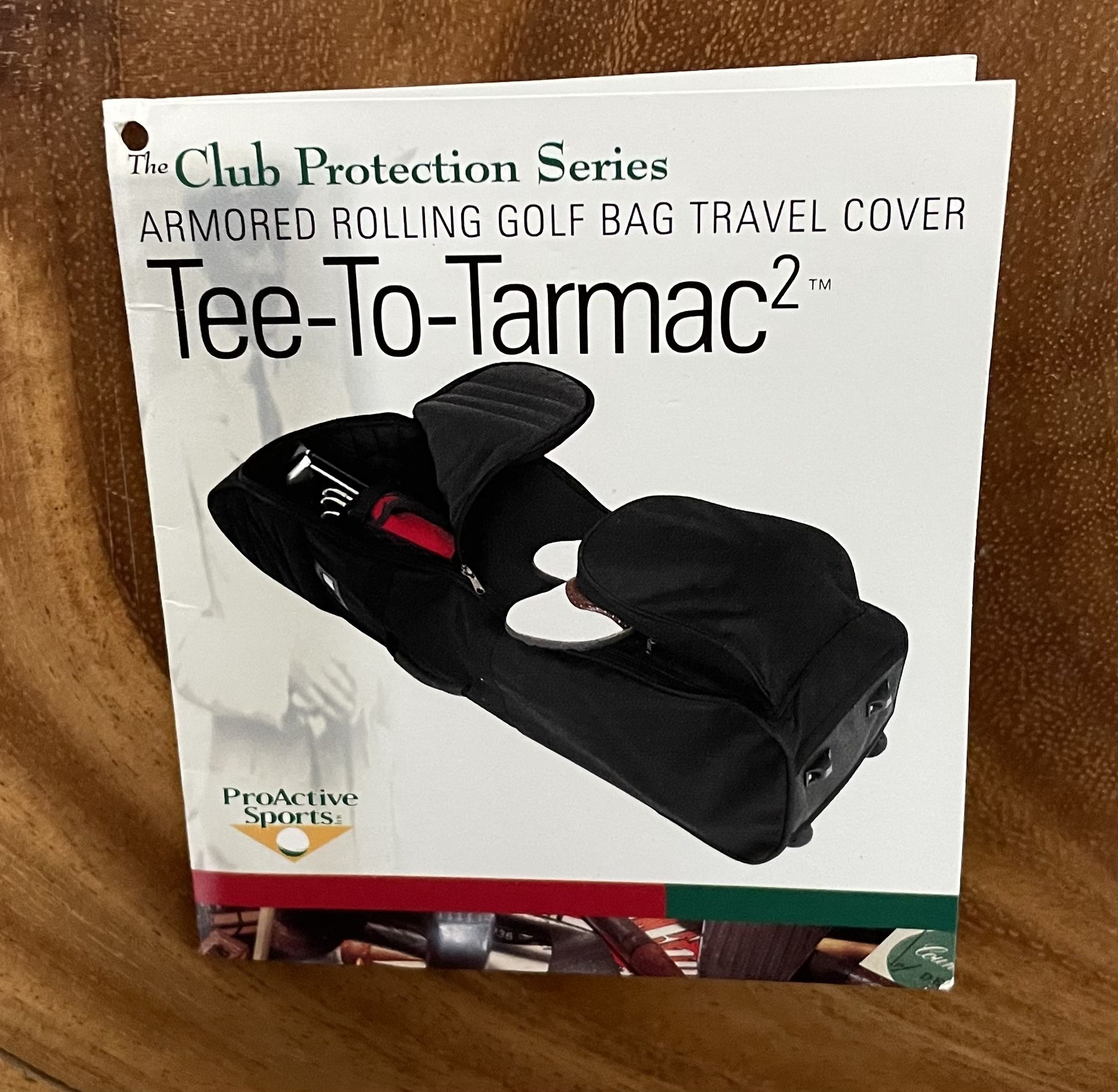 Rolling Golf Clubs Travel Case - Tee to Tarmac (Chuckanut Bellingham WA)