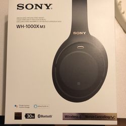 Sony ANC Headphones WH-1000x M3