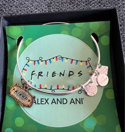 Alex and Ani FRIENDS Bangle Bracelet Limited Holiday 2021 NEW With Box DESCRIPTION Alex and Ani FRIENDS Limited Holiday 2021 Bangle Bracelet BRAND NEW