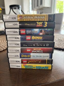 LOT OF 9 NINTENDO DS GAMES