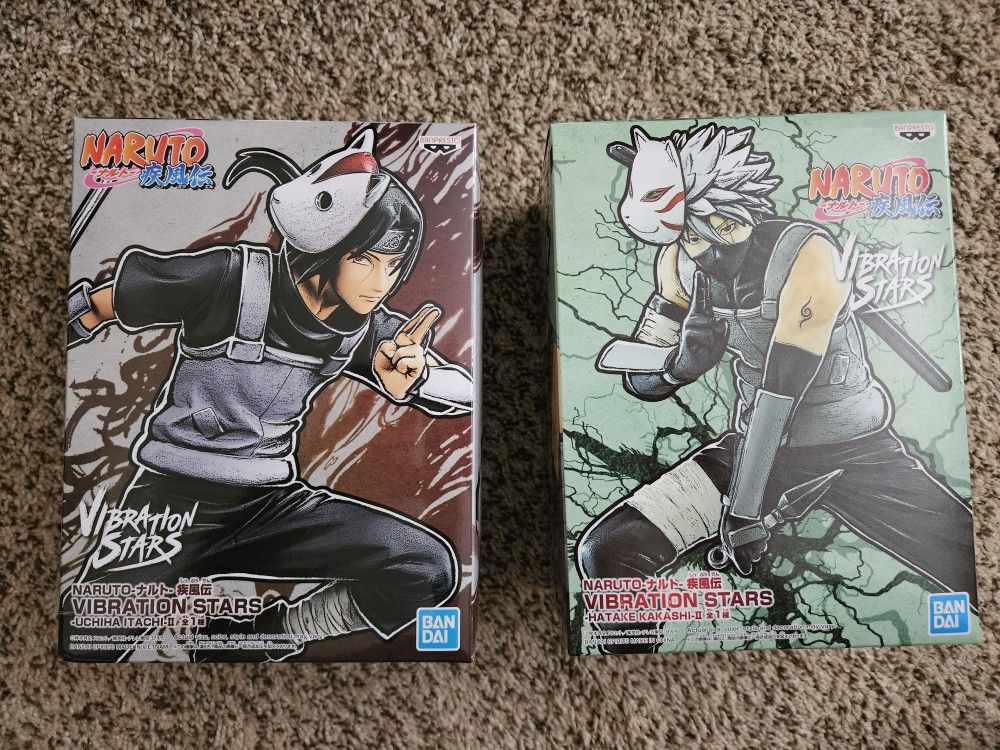 Naruto : Kakashi And Itachi Figurine Set