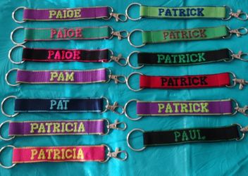 Named Keychains ***P - V*****