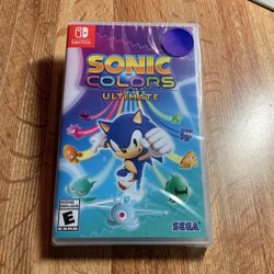 SONIC  COLORS ultimate Nintendo Switch Games Brand New Factory Sealed 