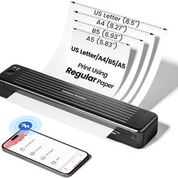 Phomemo P831 Portable Printer Wireless Bluetooth Small Printer A4 for Travel