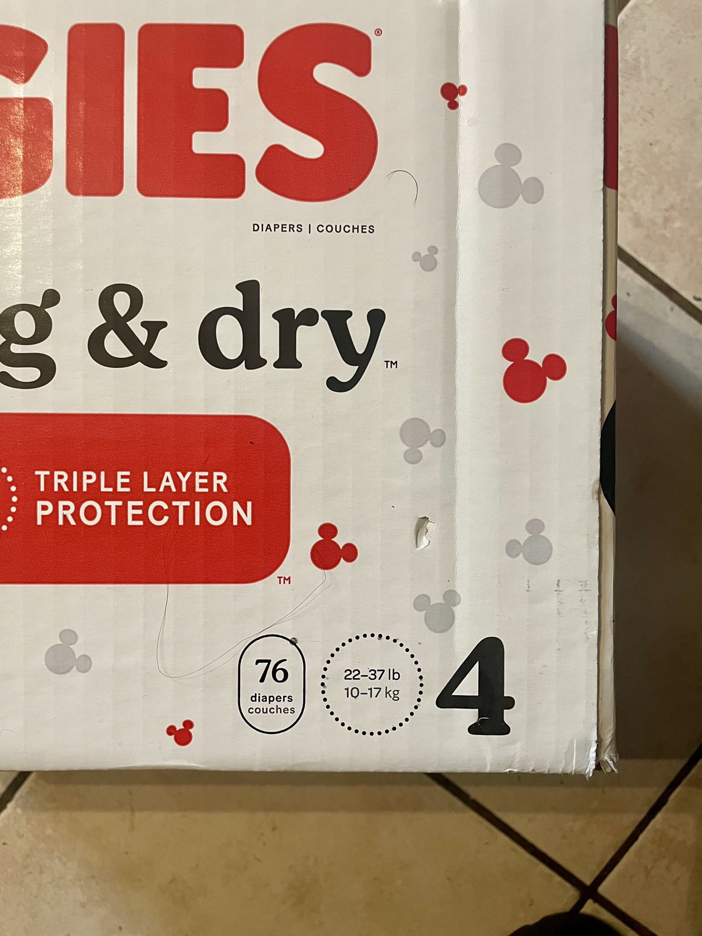 Diapers Huggies Size 4