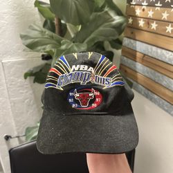 Vintage 1998 Chicago Bulls Championship Hat