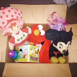 Vintage Box Of Toys