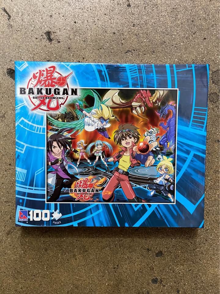 Bakugan Battle Brawlers 100 piece puzzle - new toy game