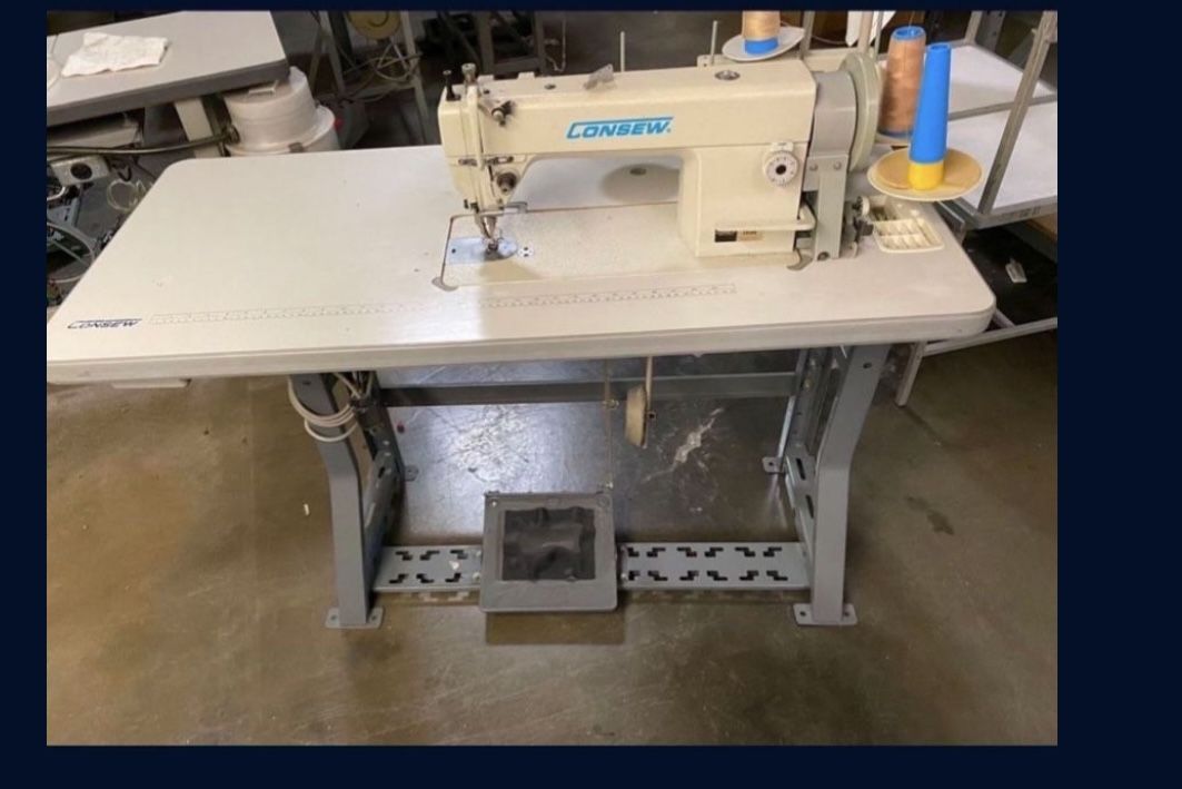 Single Needle Consew Walking Foot Heavy Duty Industrial Machine 