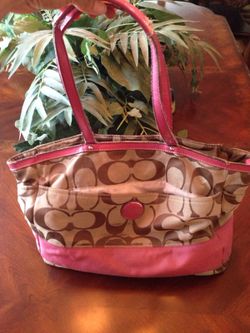 Coach diaper bag