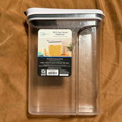 Walmart Mainstays 18.5 Cup Cereal Dispenser Food Storage
