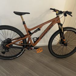 Santa Cruz tall boy cc m 6 large carbon fiber bike