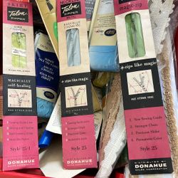 Box Full Sewing Zippers Other Etc 
