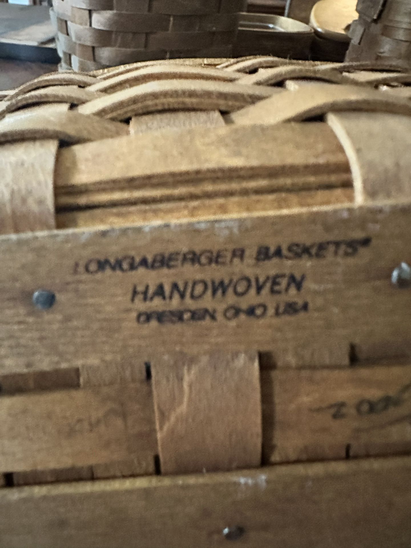 Longaberger baskets
