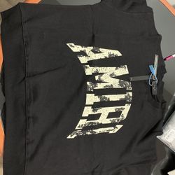 Large Size Amiri Crewneck Sweater