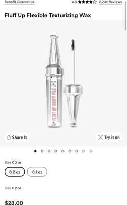 Benefit Fluff Up Brow Wax