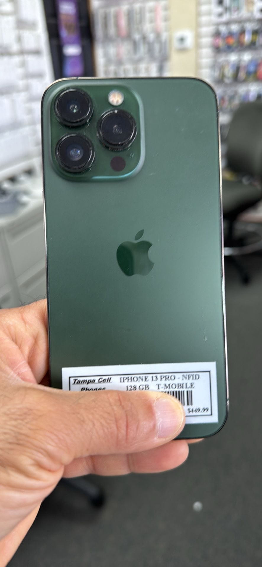 iPhone 13 Pro T-Mobile NFID 128 gb excellent condition! $ 380