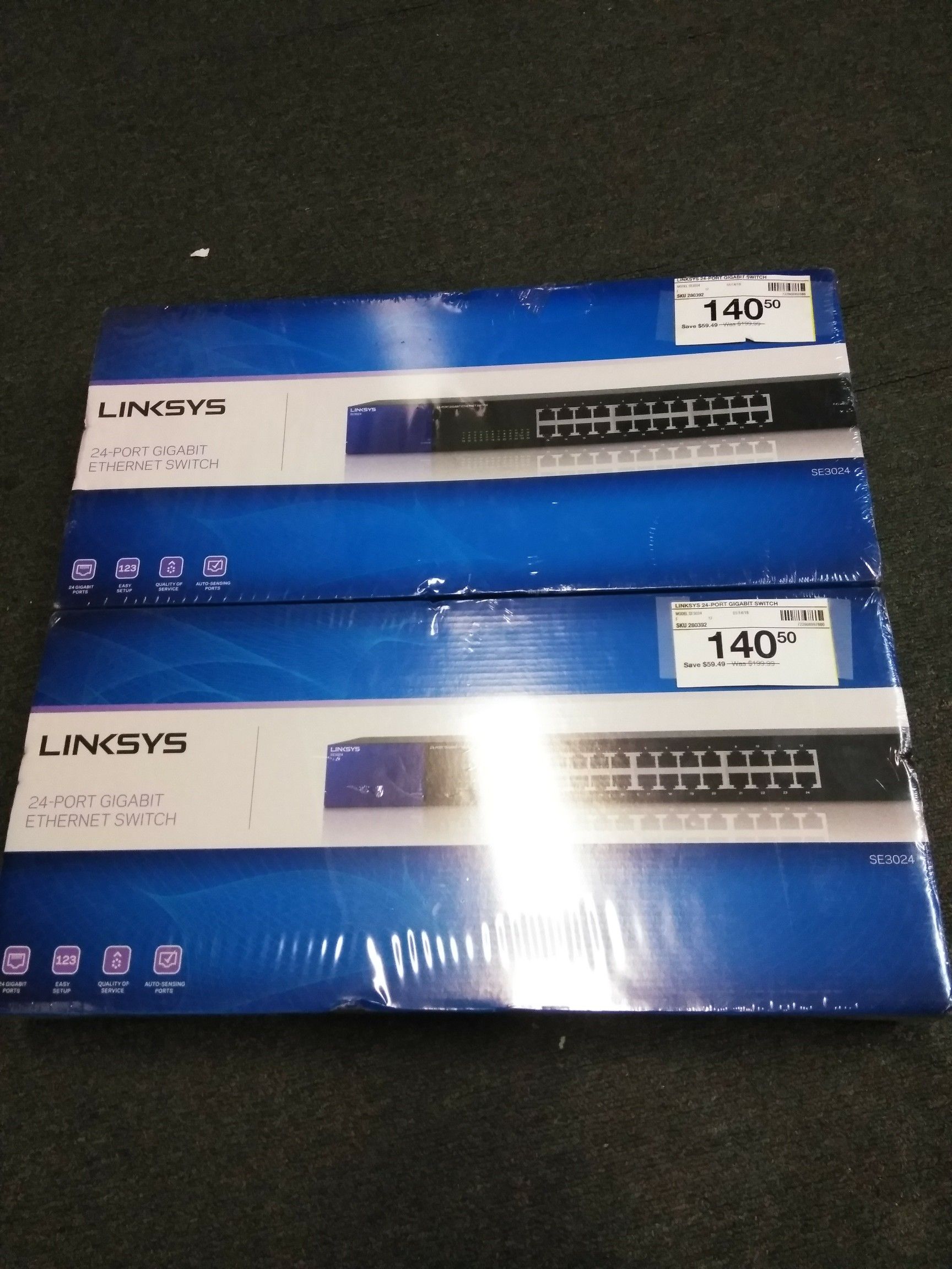 Linksys 24port switch model (SE3024)