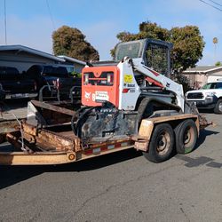 Towing Trasnport Bobcat Tractor Forklift 