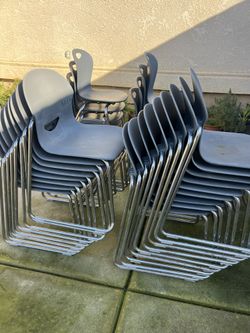 Virco Stackable Chairs 